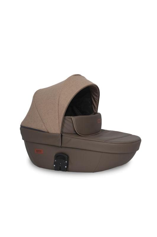 Коляска 2 в 1 Riko Basic Aicon 10 бежево-коричневый
