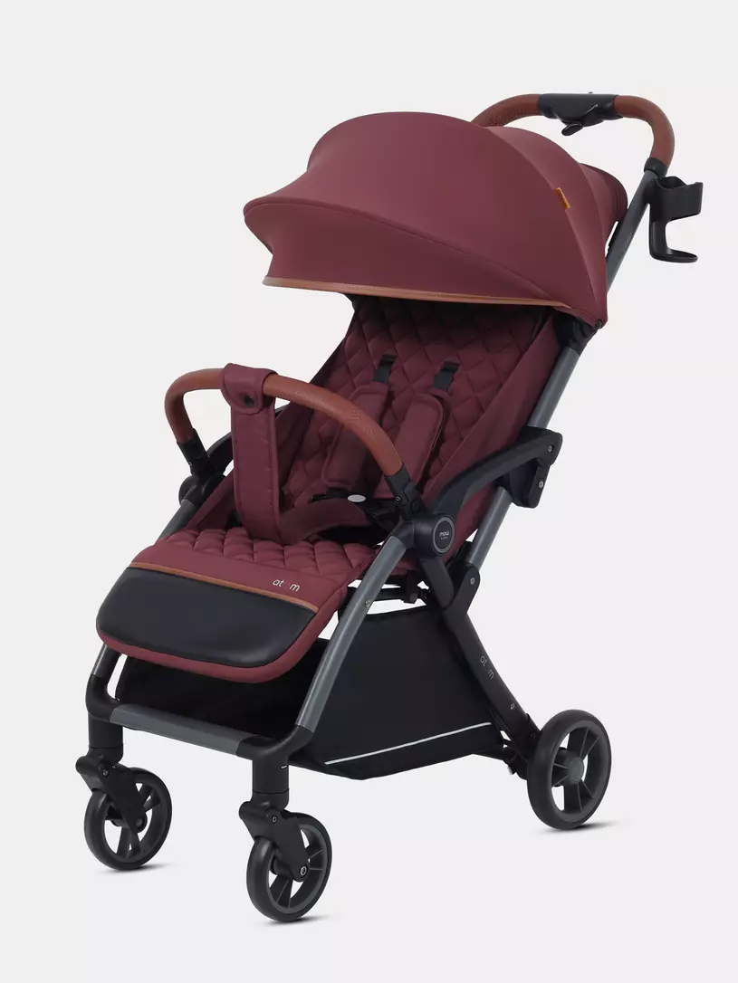 Коляска прогулочная Mowbaby Atom Cherry