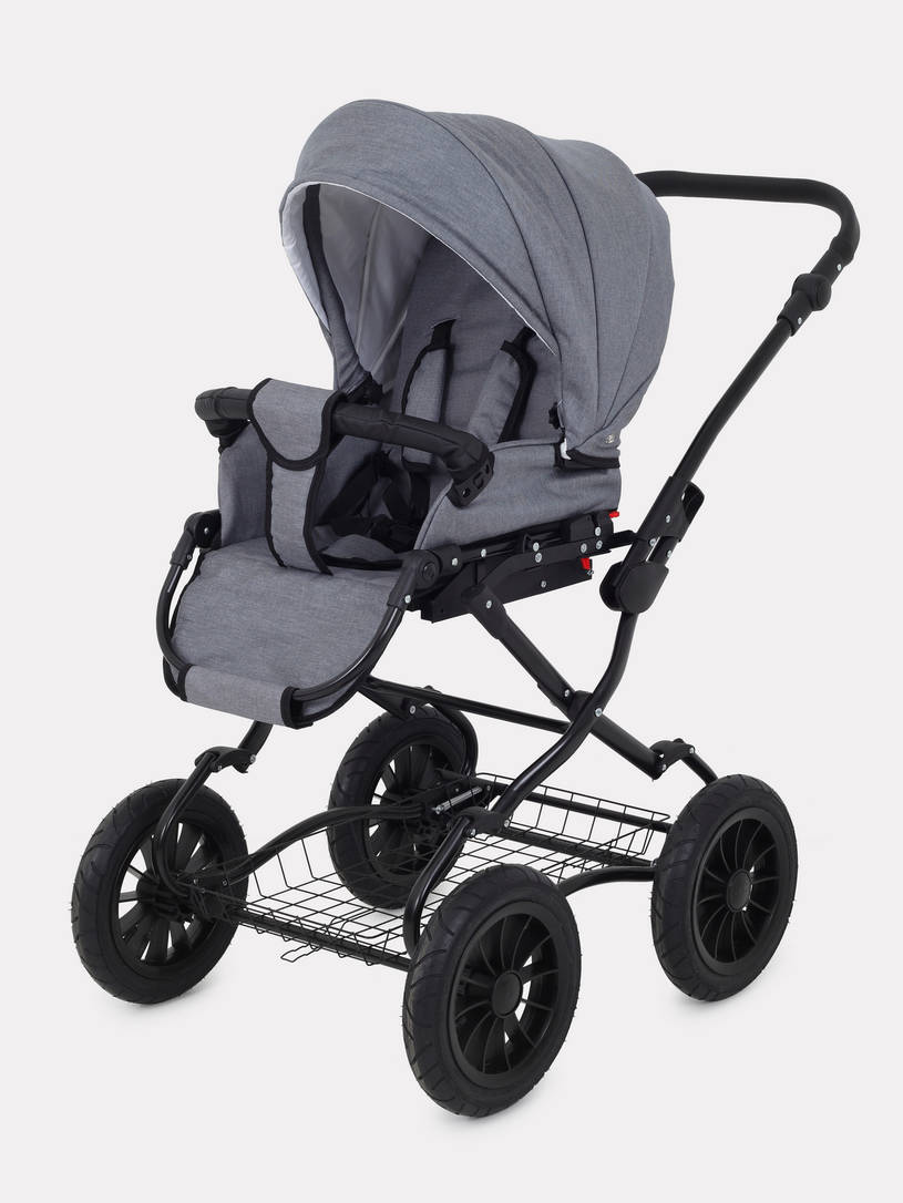 Коляска 2 в 1 Rant Siena Classic 2024 07 серый
