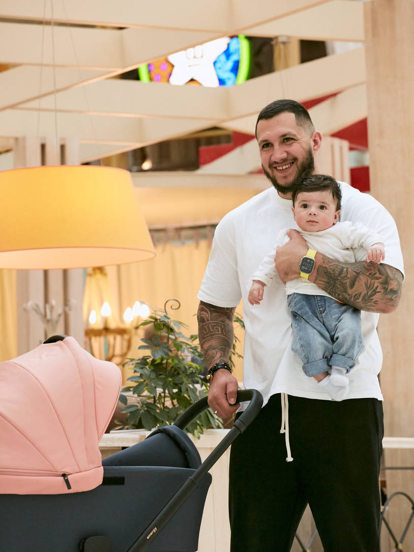 Коляска 2 в 1 Rant Basic Energy Coral