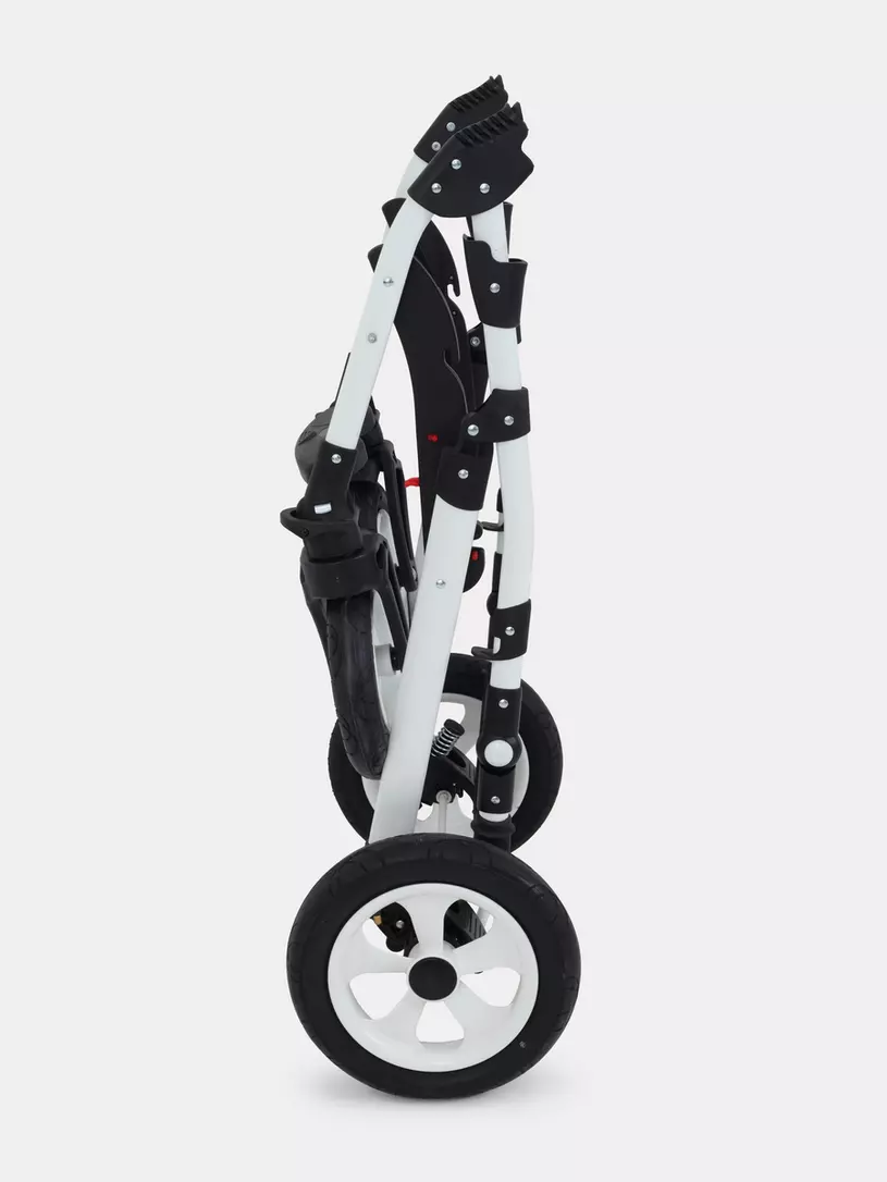 Коляска 2 в 1 Bart-Plast Bari 05 серо-желтый