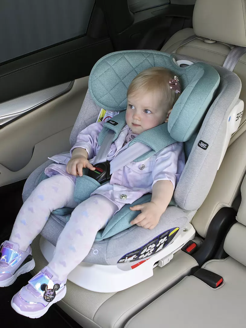 Автокресло Rant Nitro 0/1/2/3 (0-36 кг) Grey/Mint