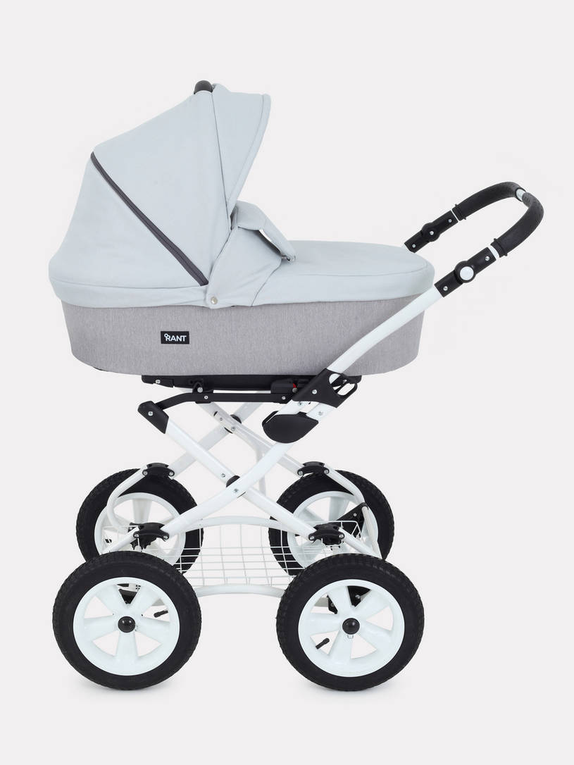 Коляска 2 в 1 Rant Dream Classic 02 светло-серый