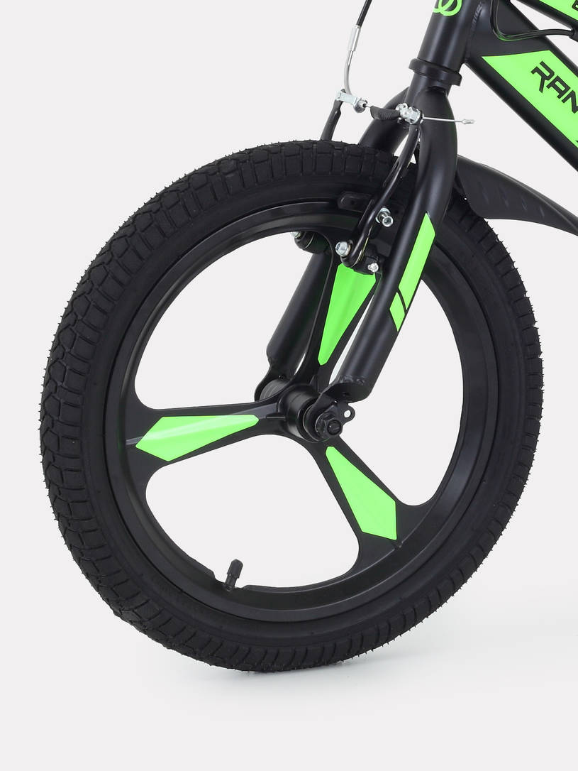 Велосипед 2-х колесный Rant Eclipse 16 черно-зеленый