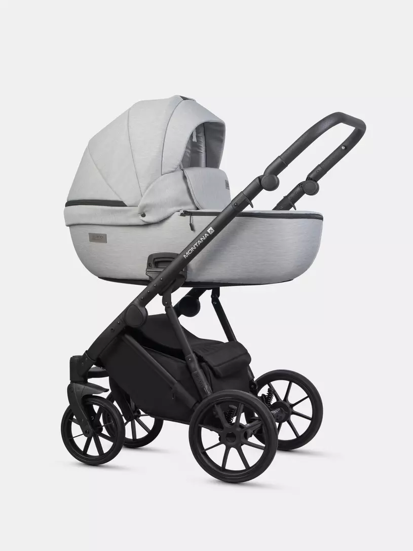Коляска 2 в 1 Riko Basic Montana X 03 серый