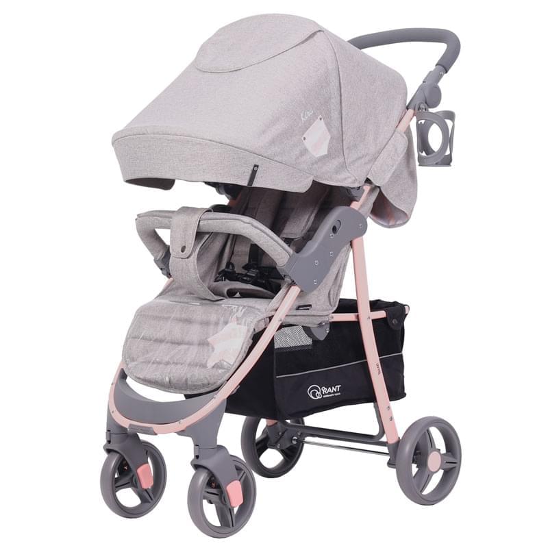 Прогулочная коляска Rant Kira Trends, цвет: серо-розовый