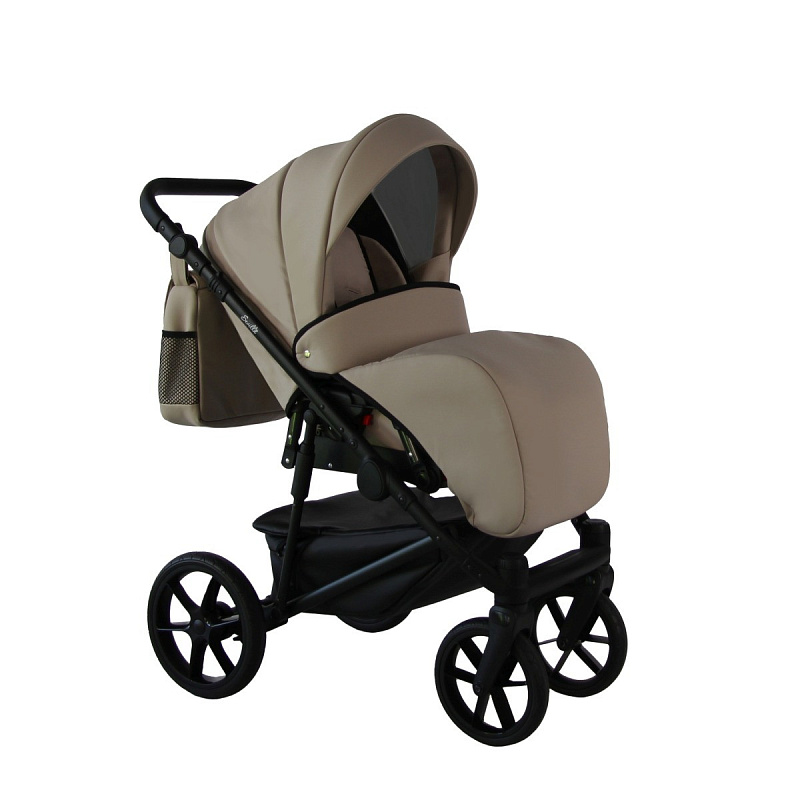 Детская коляска Sevillababy Tisso 2 в 1 латте экокожа