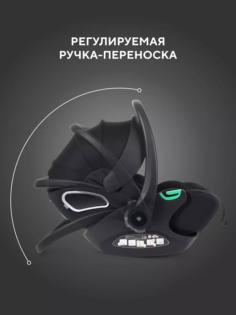 Автокресло Rant Evomax (40-87см) Black