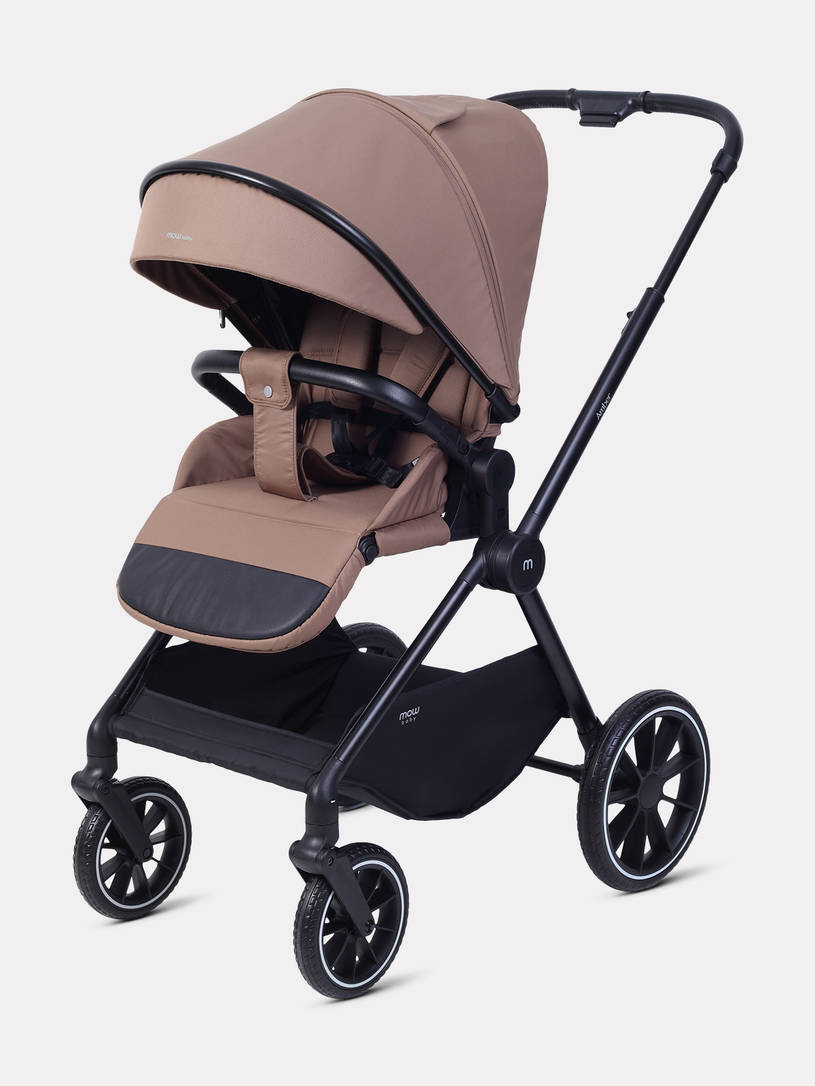 Коляска 2 в 1 Mowbaby Amber Coffee