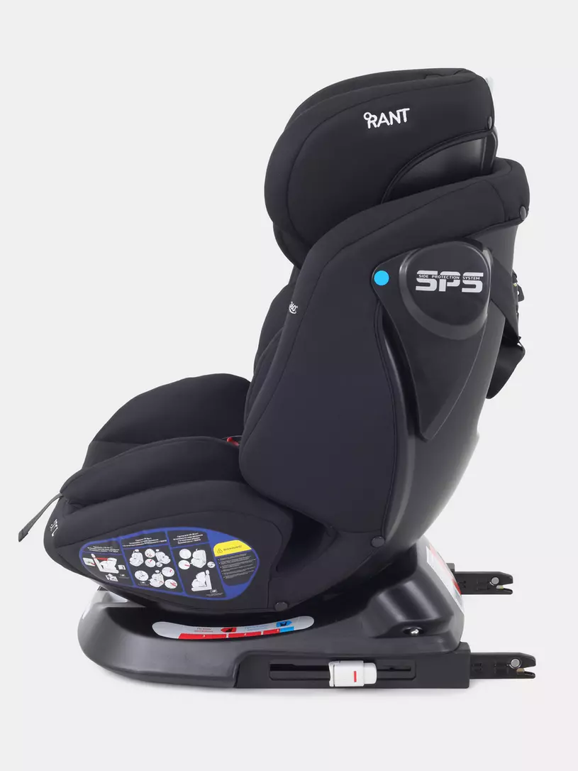 Автокресло Rant Nitro 0/1/2/3 (0-36 кг) Black