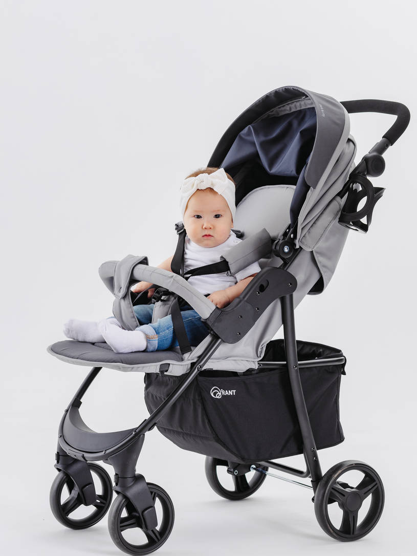 Коляска прогулочная Rant Basic Kira Grey 2024