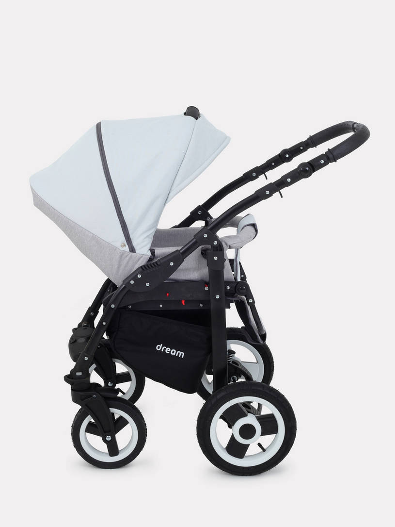 Коляска 2 в 1 Rant Dream 02 светло-серый