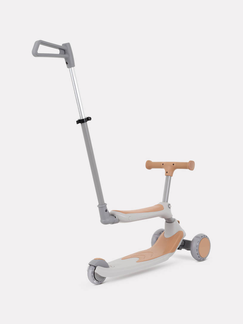 Cамокат 3-х колесный Rant Rider Plus beige