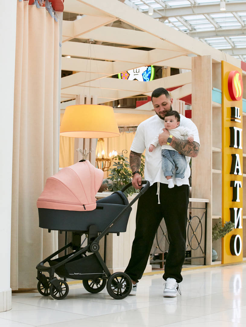 Коляска 2 в 1 Rant Basic Energy Coral