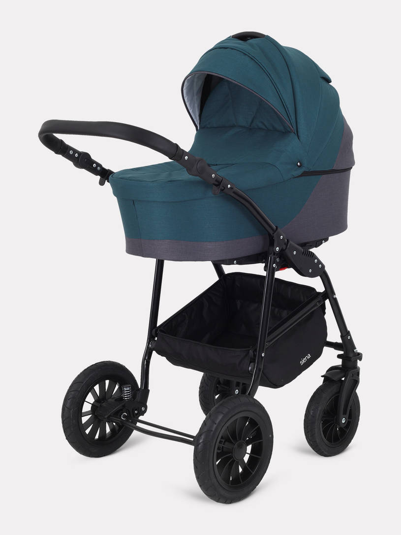 Коляска Rant Siena 2024 04 серый - темно-бирюзовый