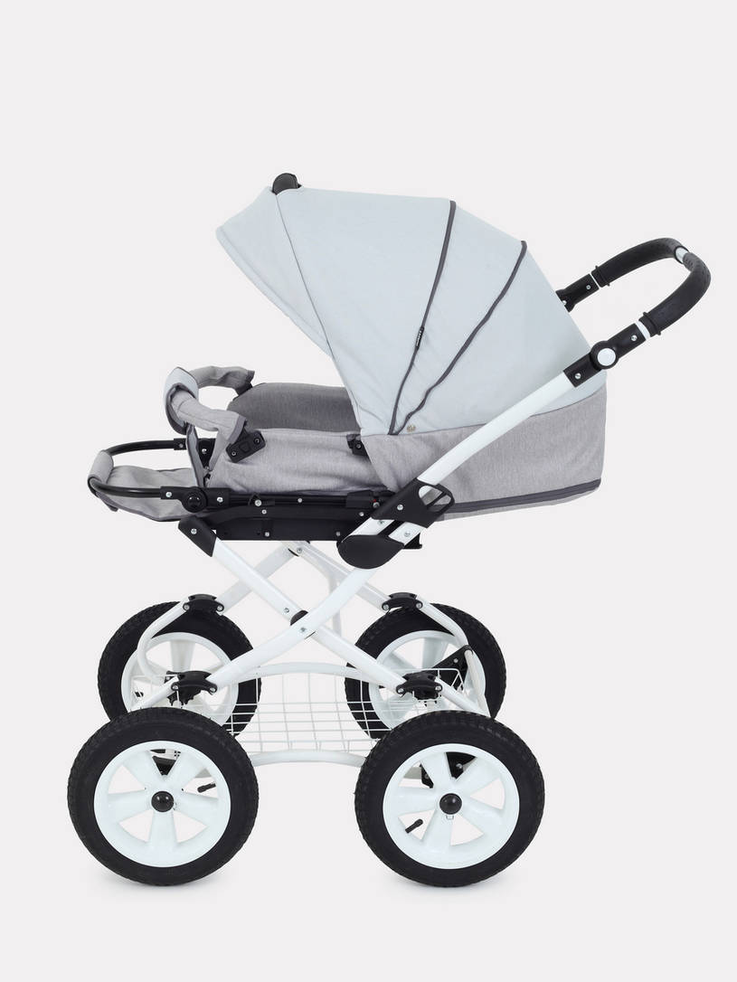 Коляска 2 в 1 Rant Dream Classic 02 светло-серый