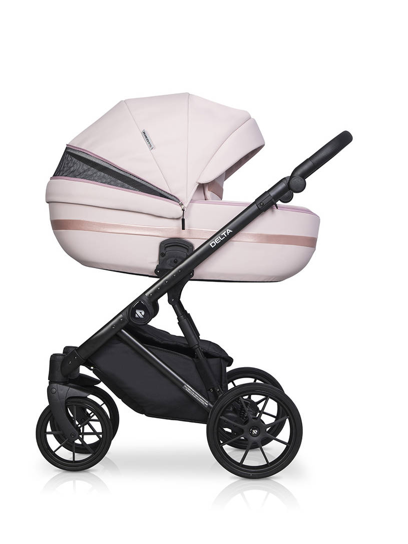 Коляска 2 в 1 RIKO BASIC DELTA ECCO 14 Rose