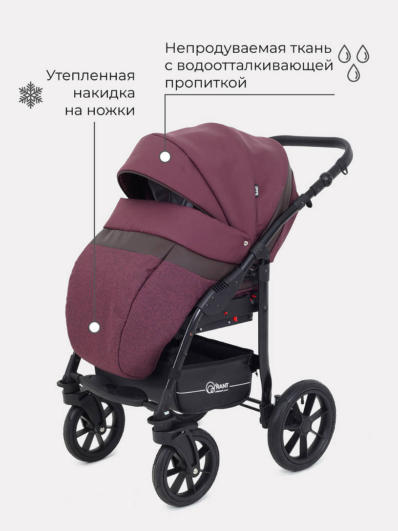 Коляска 2 в 1 Rant Patio Purple