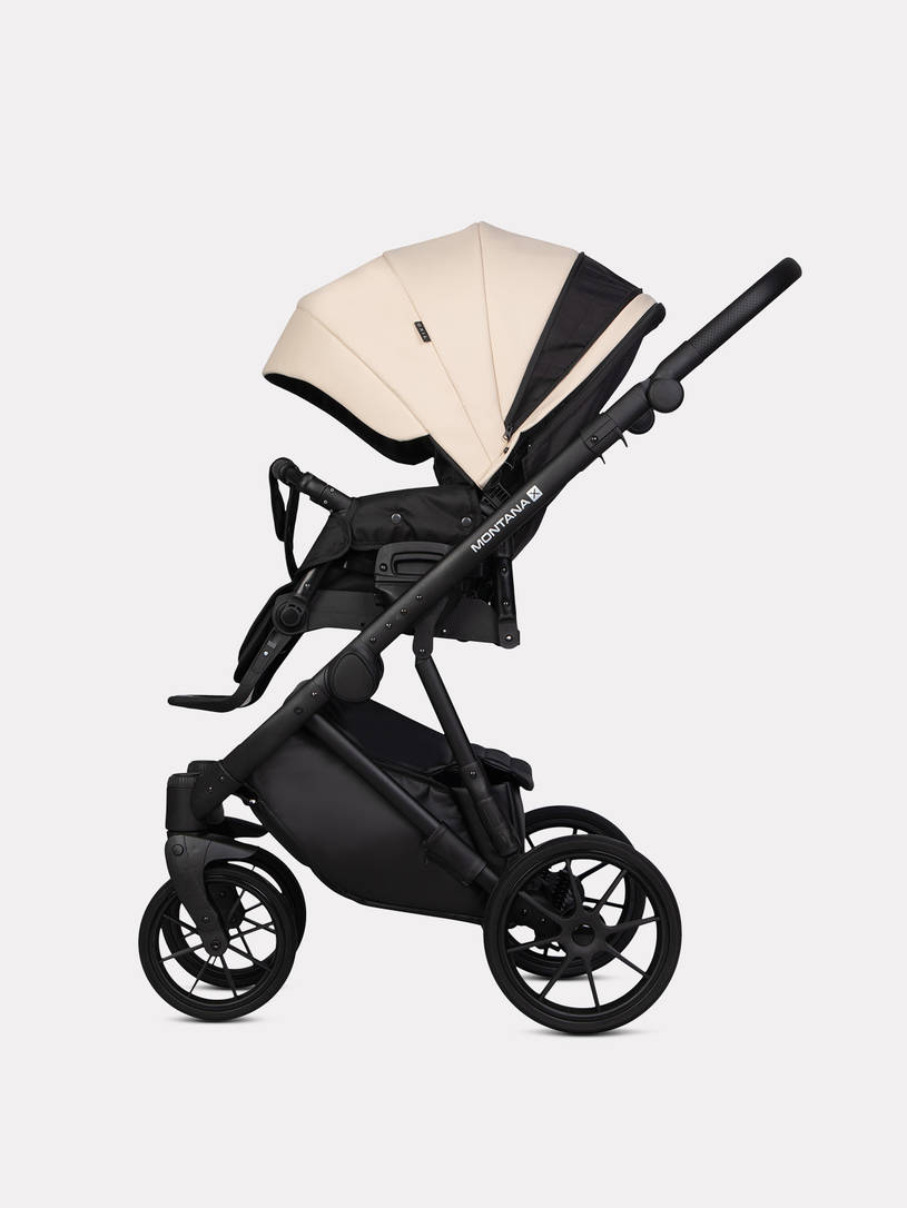 Коляска 3 в 1 Riko Basic Montana X Ecco 15 Ivory beige