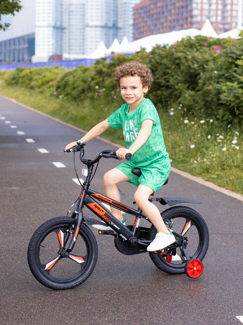 Велосипед 2-х колесный Rant Eclipse 16 черно-красный