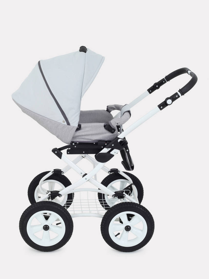 Коляска 2 в 1 Rant Dream Classic 02 светло-серый