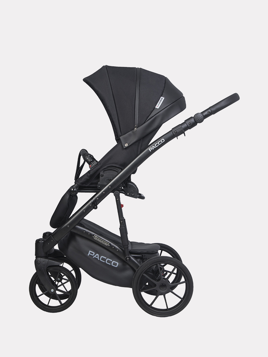 Коляска 3 в 1 RIKO BASIC PACCO 09 Black