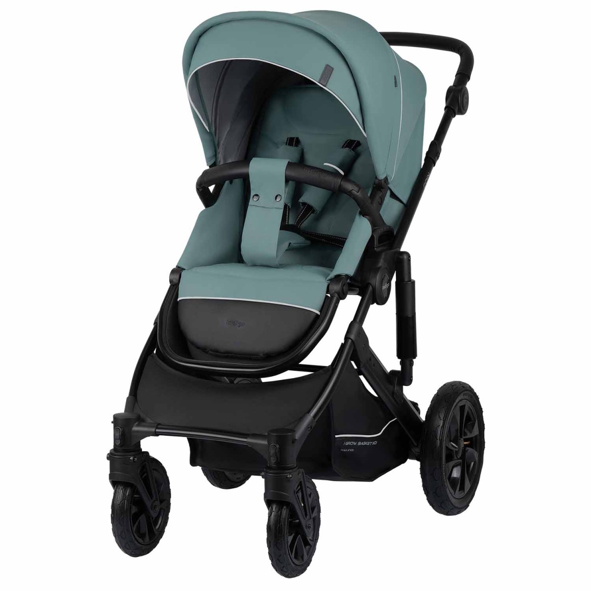 Коляска 2 в 1 Indigo Coin, Зеленый