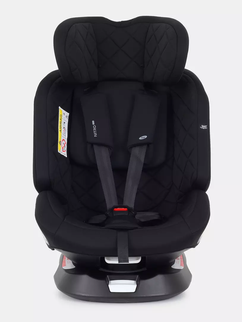 Автокресло Rant Nitro Plus isofix 0/1/2/3 (0-36 кг) Black
