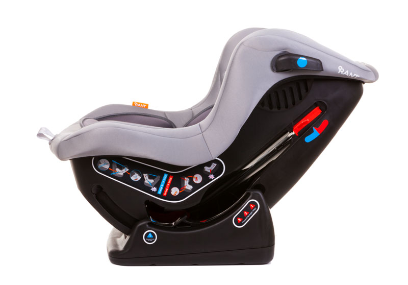 Автокресло Rant Pilot группа 0-1 (0-18 кг), цвет: серый