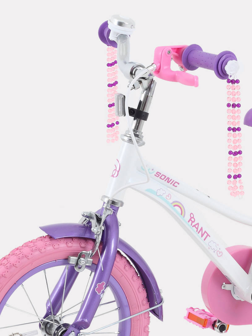 Велосипед 2-х колесный Rant Sonic 14 белый