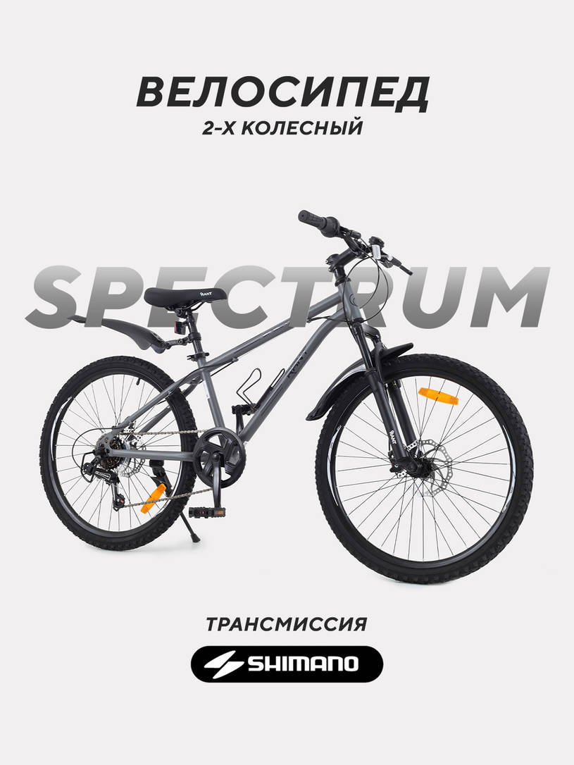Велосипед 2-х колесный Rant Spectrum 24 графит