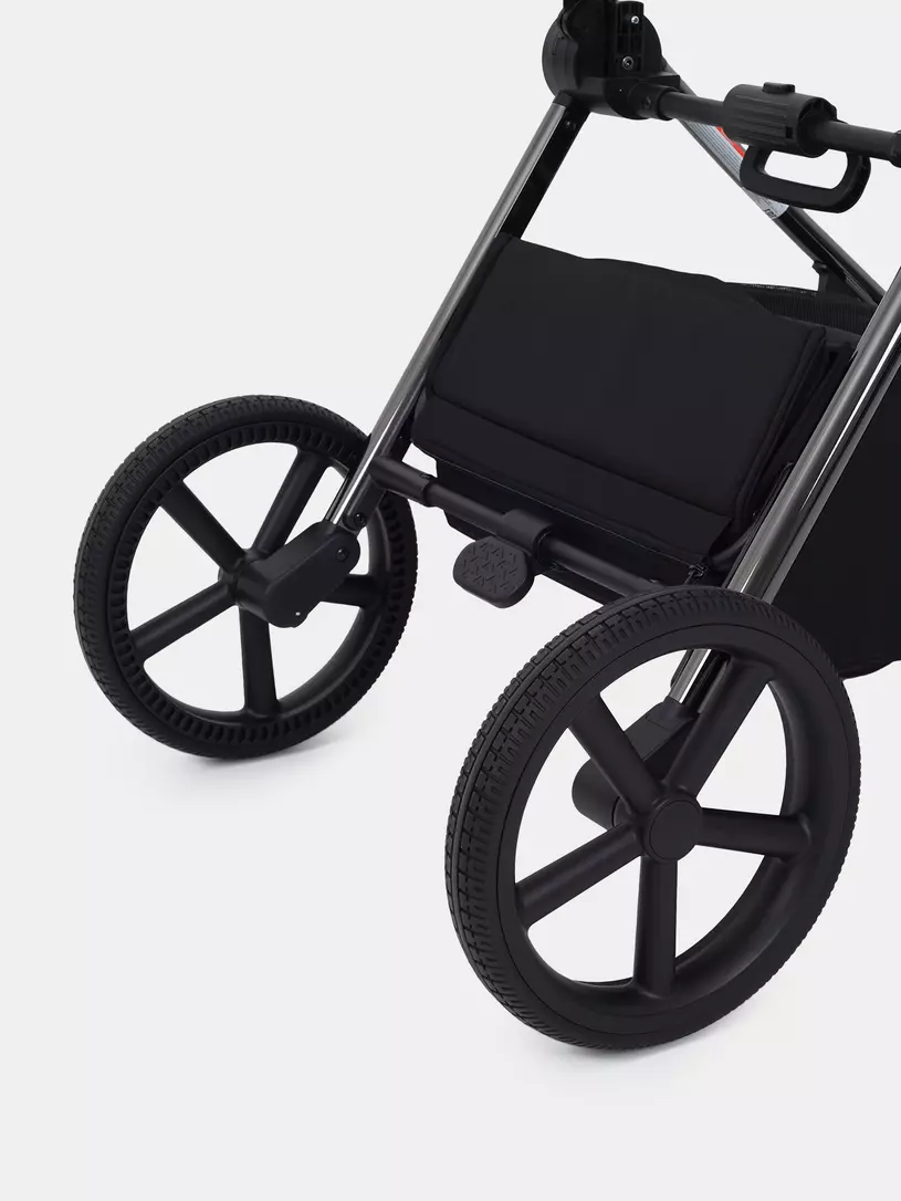 Коляска 2 в 1 Rant Teo Black Chrome Graphite