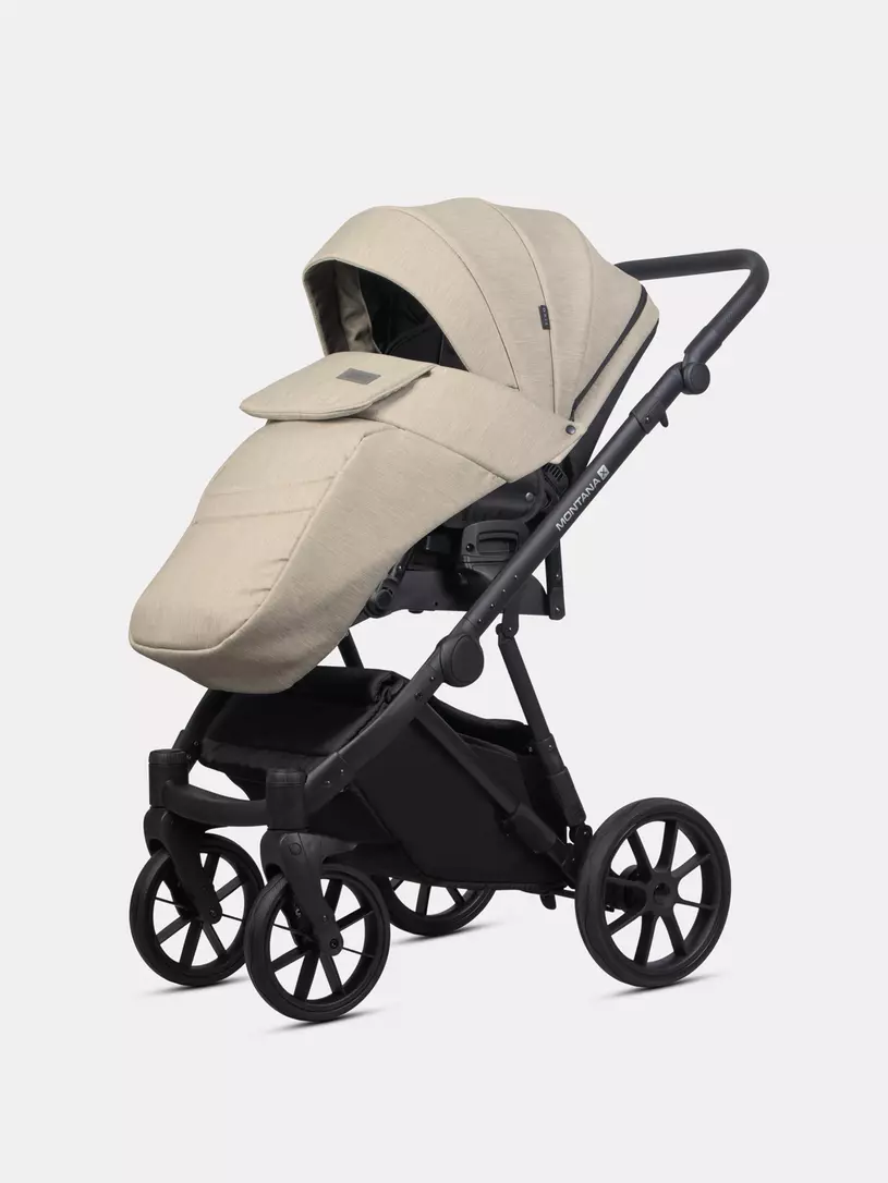 Коляска 2 в 1 Riko Basic Montana X 02 бежевый
