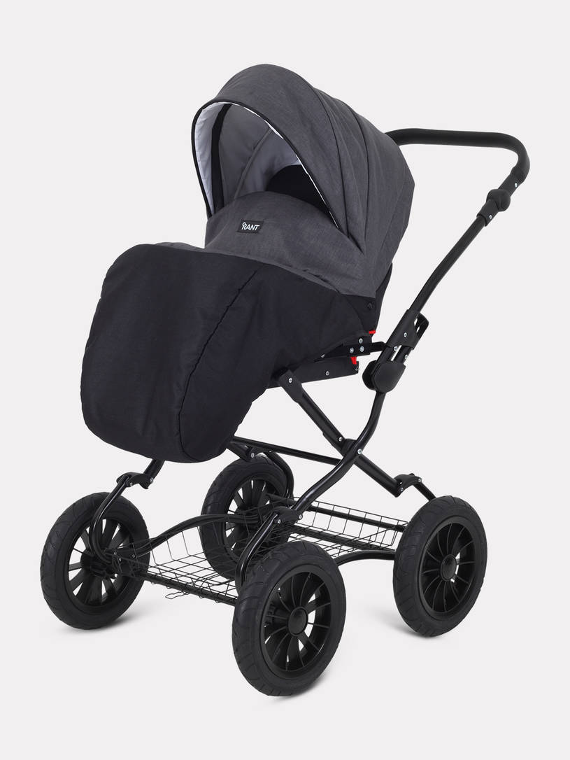 Коляска 2 в 1 Rant Siena Classic 2024 01 графит-серый