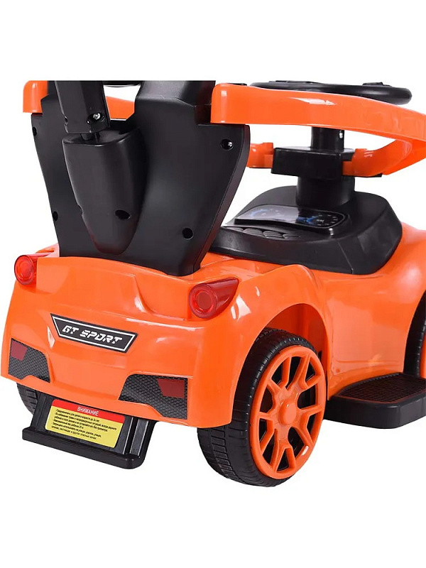 Детская каталка Sevillababy GT Sport 3 в 1 с ручкой BC608P orange/оранжевый