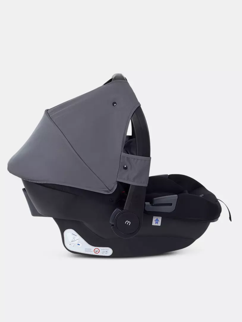 Коляска 3 в 1 Mowbaby Amber PRO Graphite