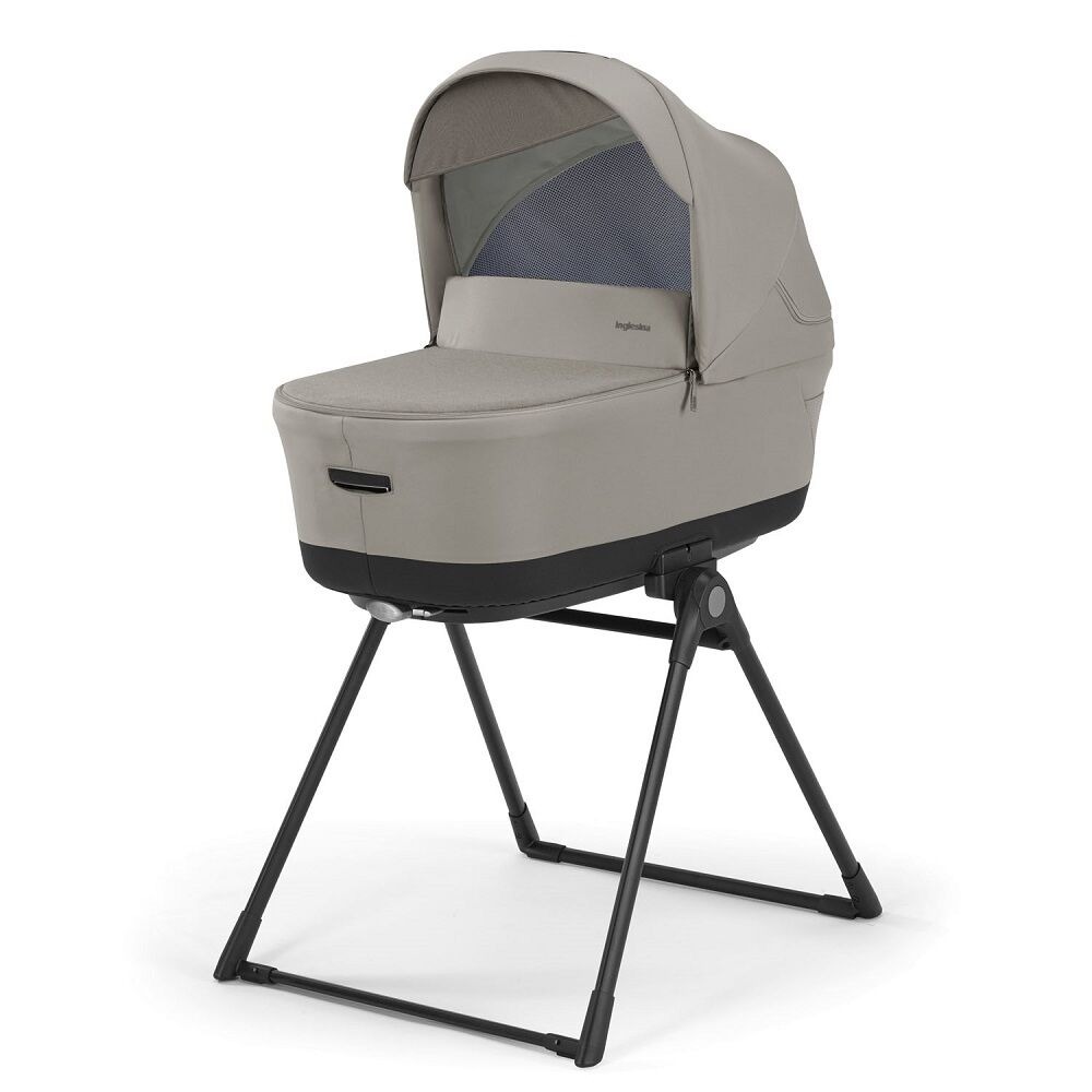Коляска 3 в 1 i-Size Inglesina Electa с подставкой под люльку Standup, Battery Beige