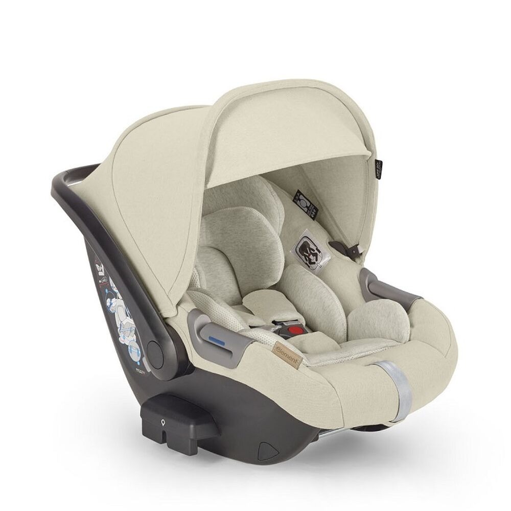 Коляска 3 в 1 Inglesina Electa Element с подставкой под люльку Stand Up, Pure Ecru