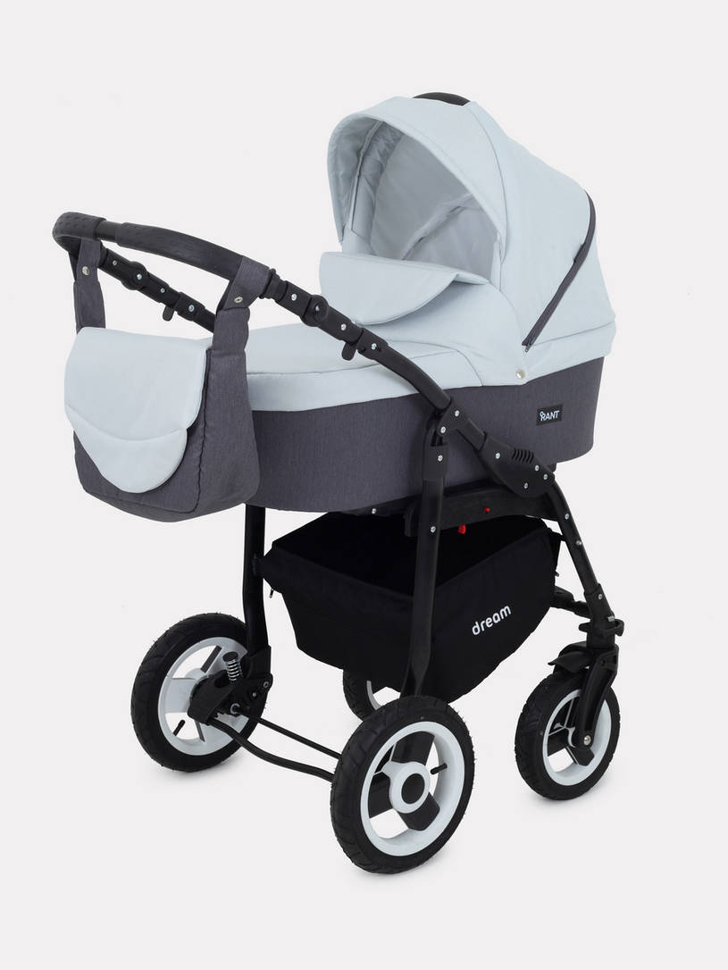 Коляска 2 в 1 Rant Dream 01 белый