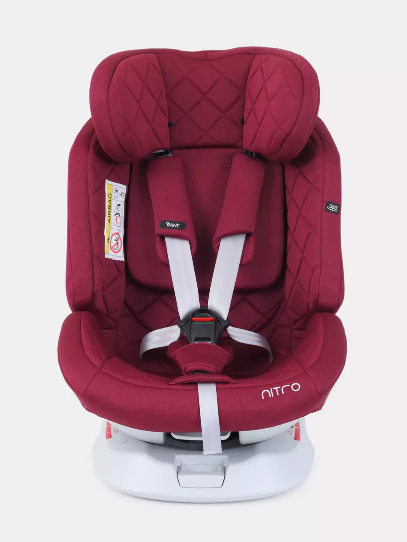 Автокресло Rant Nitro 0/1/2/3 (0-36 кг) Red