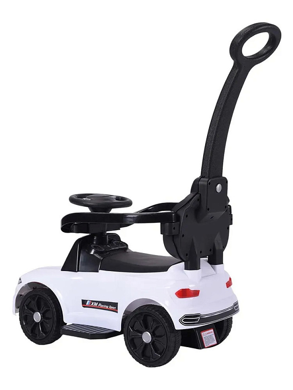 Детская каталка Sevillababy XM Racing 3 в 1 с ручкой 815-2 white/белый