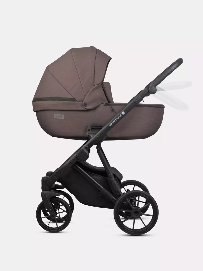 Коляска 3 в 1 Riko Basic Montana X 01 коричневый
