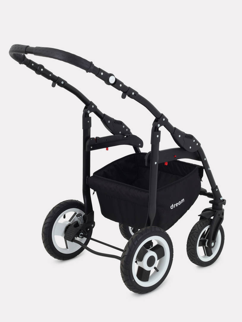 Коляска 2 в 1 Rant Dream 08 серый-темно-зеленый