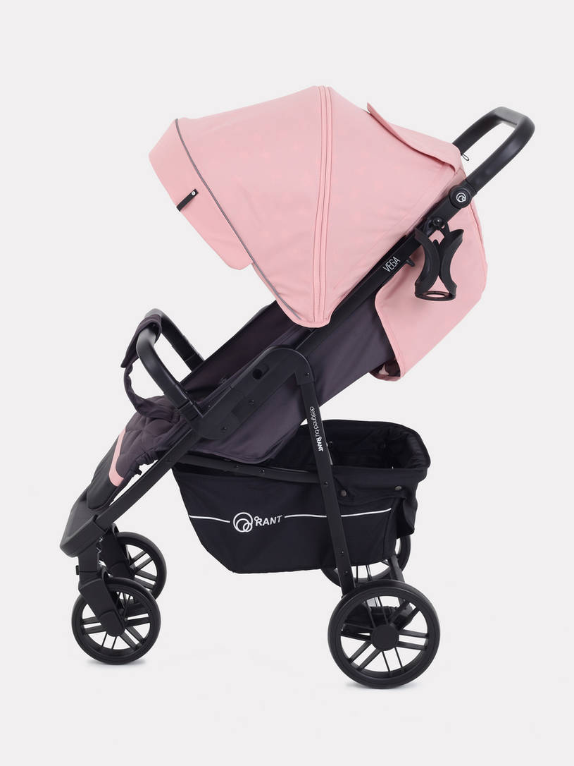 Коляска прогулочная Rant Vega Star Cloud Pink. Цвет: Розовый