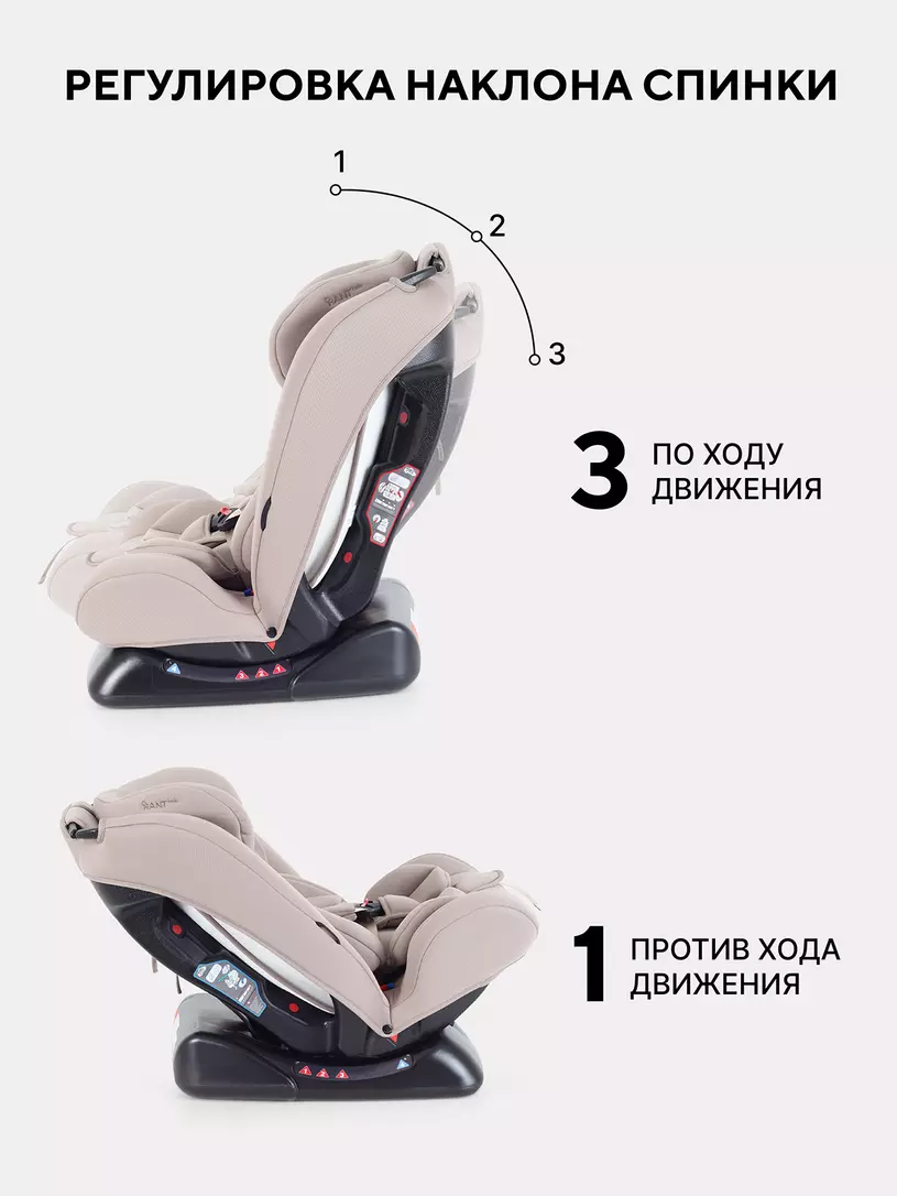 Автокресло Rant Basic Unity Next группа 0+/1/2/3 (0-36 кг) Beige
