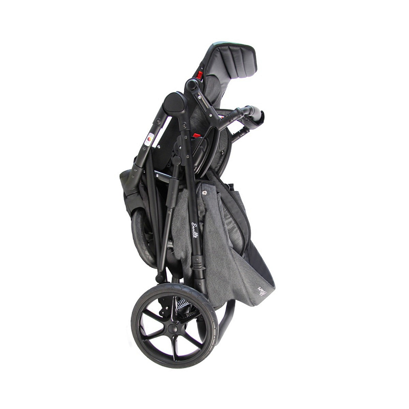 Детская коляска Sevillababy Alterro 2 в 1 чёрный