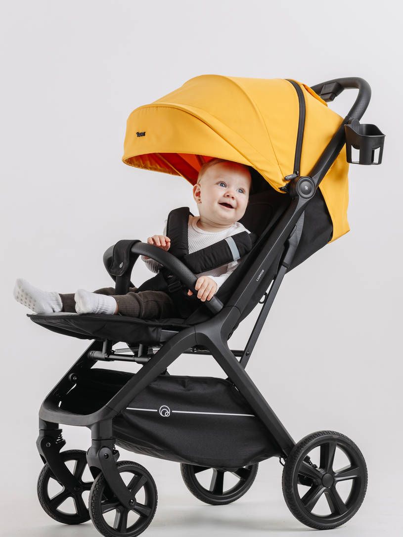 Коляска прогулочная Rant Lumos Amber yellow