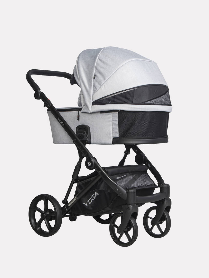 Коляска 2 в 1 Riko Basic YOGA, 03 СЕРЫЙ