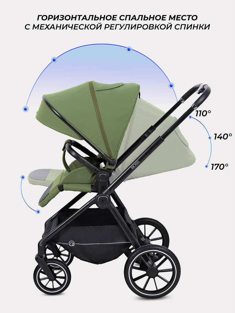 Коляска 2 в 1 Rant Moss 2025 Olive