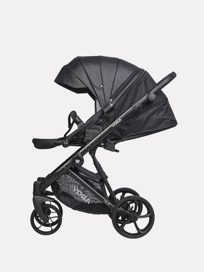 Коляска 2 в 1 Riko Basic Yoga Ecco 12 Black